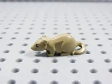 LEGO Dark Tan Rat Animal Minifig BL