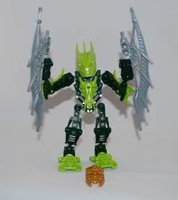 Lego Bionicle STARS GRESH (7117) Complete Figure + GOLD PIECE