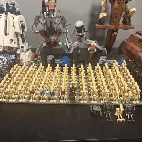 LEGO Star Wars B1 Battle Droid Minifigure LOT of 10 GENUINE NEW