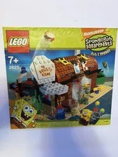 Lego SpongeBob SquarePants The Krusty Krab #3825 Instruction Manual Only