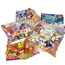 Lego Friends mixed lot unfinished sets, manuals # 41378, 41155, 41156 - as is