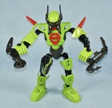 Hero Factory 2142 NATALIE BREEZ 2.0 - Complete Lego Bionicle Figure with Weapons