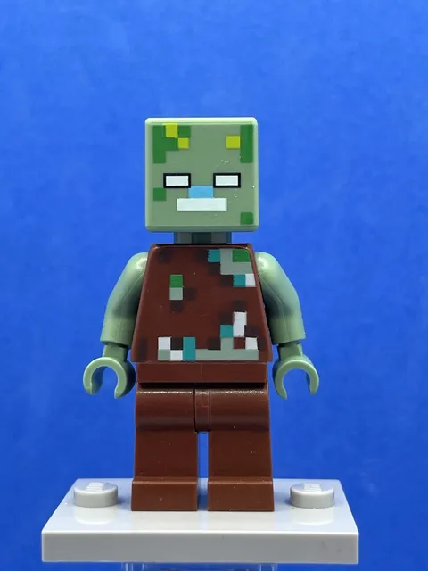 Drowned Zombie min088 - LEGO Minecraft Minifigure
