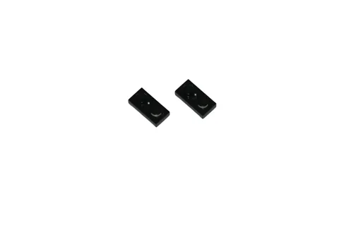 2 Lego® 9V TRAIN Railway Electricity Conductive Plate 2x1 BLACK