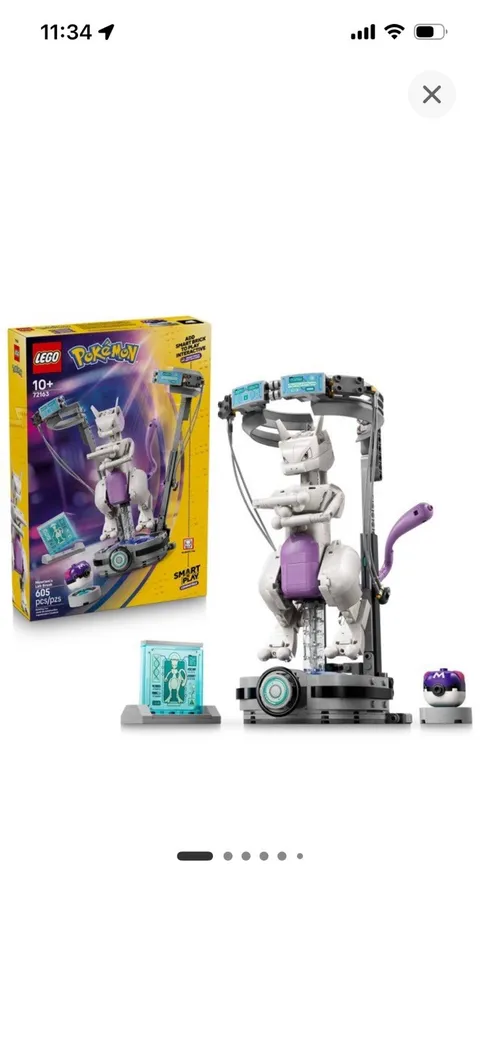 LEGO® Pokémon™ SMART Play™: Mewtwo’s Lab Break Pre-sale