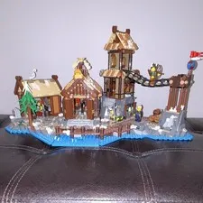 LEGO Ideas Viking Village 21343 Complete Set 2103 Pieces With Minifigures