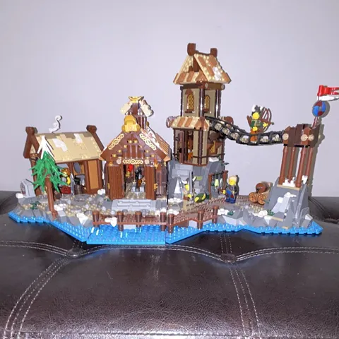 LEGO Ideas Viking Village 21343 Complete Set 2103 Pieces With Minifigures
