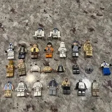 Lego Star Wars Minifigure Lots C 3PO R2D2 501st Clone Bossk Rebel Pilot Snow