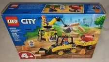 MISP LEGO City Construction Bulldozer 60252 Factory Sealed + worker Minifigures
