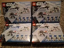 Lot Of 4 Lego 75320 Snowtrooper Battle Pack SEALED BOX 16 Figure Set 2022 MIB