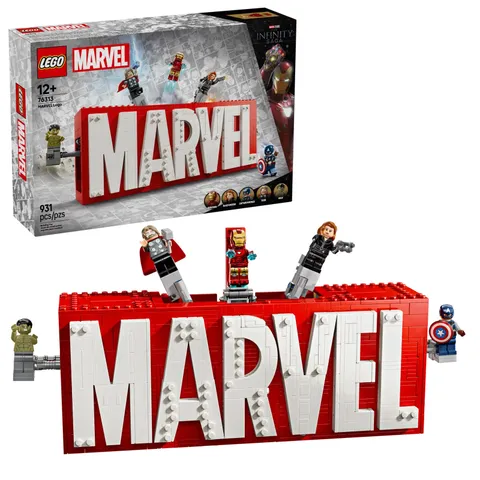LEGO Marvel - MARVEL Logo & Minifigures - #76313