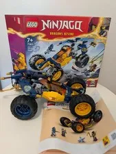LEGO NINJAGO Dragons Rising Arin's Ninja Off-Road Buggy Car 71811 INCOMPLETE SET