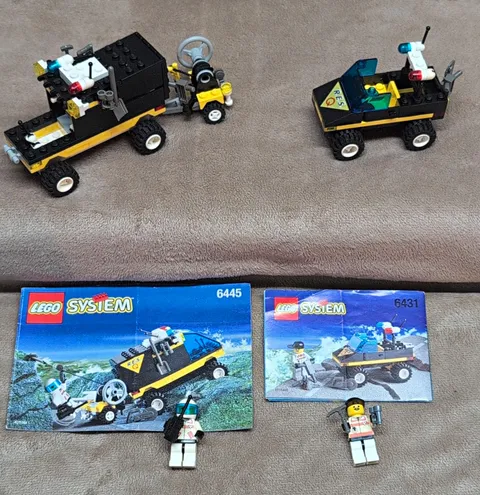 LEGO Town Res-Q 6431 6445 Road Rescue (missing windshield)