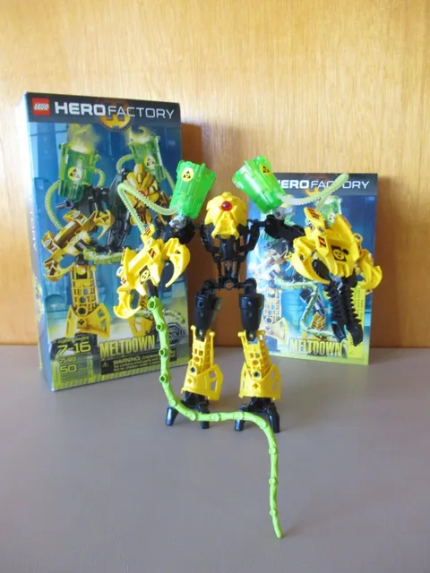 Lego Hero Factory Bionicle Meltdown 7148 w/Manual & Box