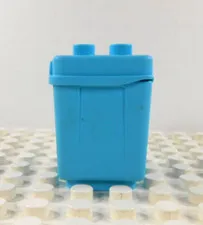 Lego Duplo Item Garbage Can teal