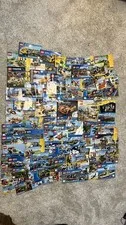 Huge Lot 100 Lego City Creator Instruction Manuals Books Directions