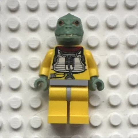 LEGO StarWars Bossk Sand Green Minifigure 