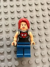 LEGO SUPER HEROES -- MARY JANE 5 ULTIMATE SPIDERMAN MINIFIGURE 76016 SH0103 NICE
