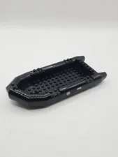 Lego Black Boat Rubber Raft  Large 62812 City Town  Police World Racers 60130