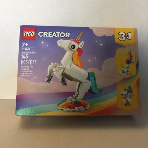NEW Lego Creator Magical Unicorn 3 in 1 Set #31140 - 145 Pieces