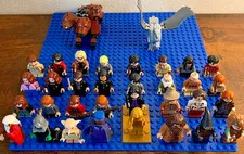 LEGO Harry Potter Minifigure Lot 20th Anniversary Gold Snape Fluffy Buckbeak