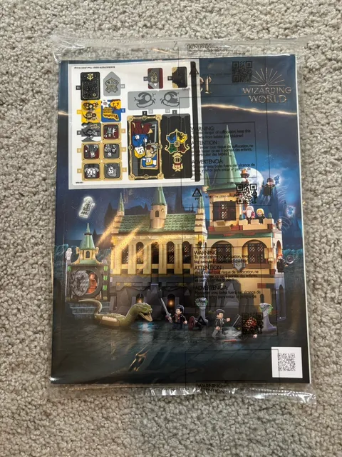 SEALED LEGO Harry Potter Chamber of Secrets - Booklet & Stickers