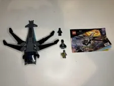 LEGO Marvel Black Panther Dragon Flyer 76186 Set 100% Complete