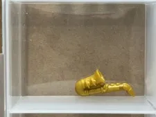 LEGO Parts - Pearl Gold Minifigure Instrument, Saxophone - No 13808 - QTY 1