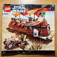 LEGO 6210 Jabba's Sail Barge Star Wars Episode VI 2006 Missing without Box