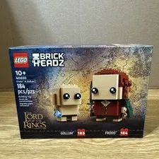 New! Lego BrickHeadz Lord of The Rings Frodo and Gollum Set 40630