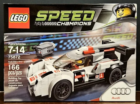 LEGO Speed Champions Audi R18 e-tron quattro (75872) New & Factory Sealed