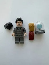 Lego Bricktober Tony Stark Minifigure col336 + Infinity Gauntlets & Arc Reactor
