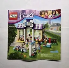 LEGO Friends 41124 Heart Lake Puppy Daycare Instruction Manual ONLY