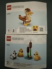 Lego 40885 Duck Family Instructions Manual