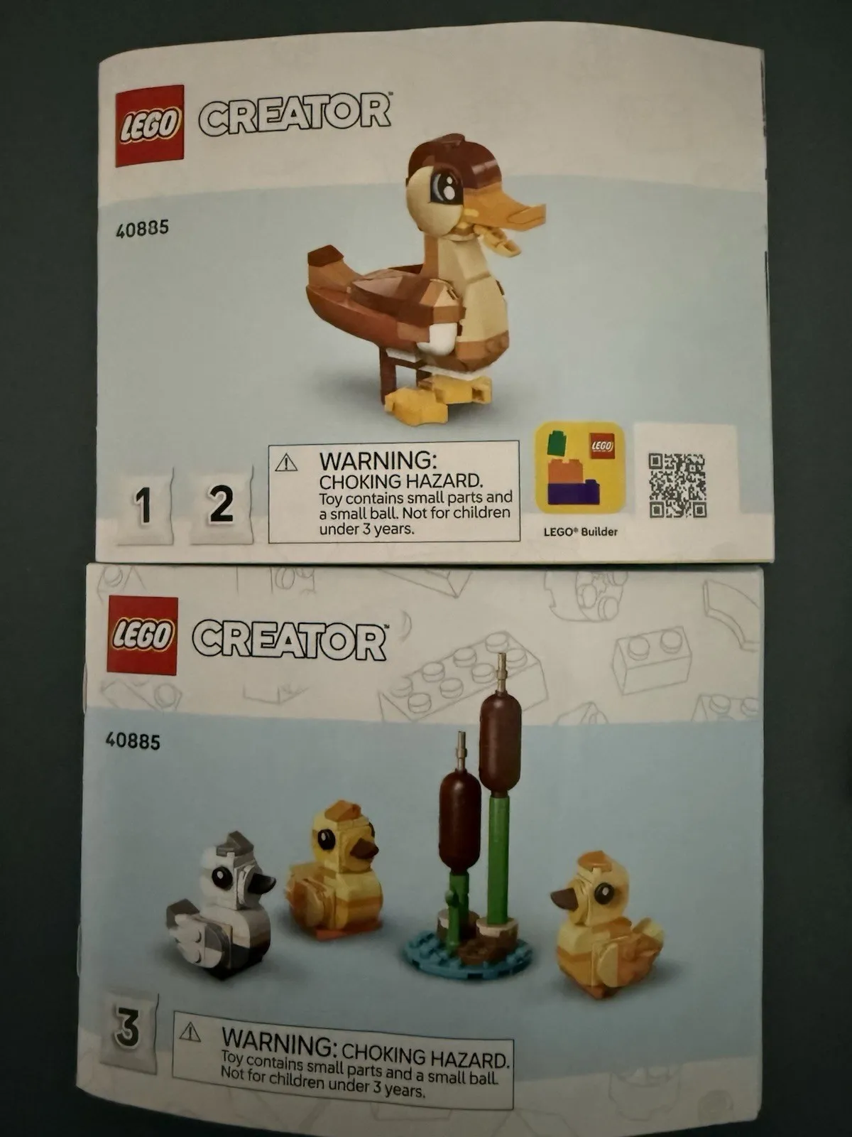 Lego 40885 Duck Family Instructions Manual