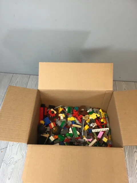LEGO Bulk Lot 10 Lbs Assorted Mixed Bricks Pieces Parts Baseplates Wheels Tires