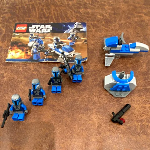 LEGO Star Wars 7914 Mandalorian Battle Pack 4 Minifigures w/ Manual