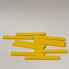Lego 4162 Yellow Replacement Add-on Pieces Parts Lot of 10