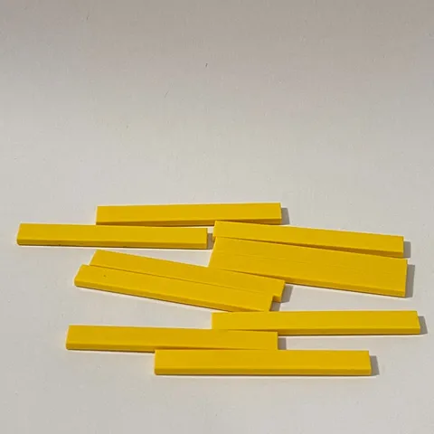 Lego 4162 Yellow Replacement Add-on Pieces Parts Lot of 10