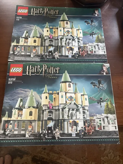 LEGO 5378 HARRY POTTER Order Of The Phoenix Castle INSTRUCTIONS ONLY Books 1 & 2