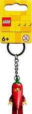 LEGO Chilli Pepper Girl Minifigure Keychain 854234
