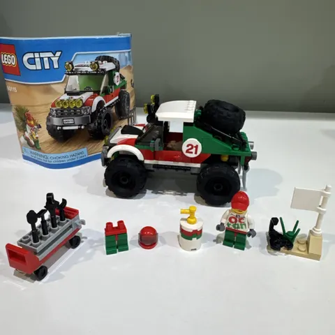 LEGO CITY: 4x4 Off Roader (60115) Used No Box W/ Manual Missing Parts/ Stickers