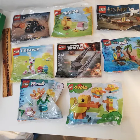 LEGO Kits Bagged x7 Plus One Duplo Singles Sealed Harry Potter Star Wars Friends