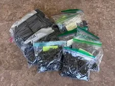 LEGO Huge Dark Stone Gray Plate Parts Lot (2000+ Pieces)  3034 3022 3023 , More!