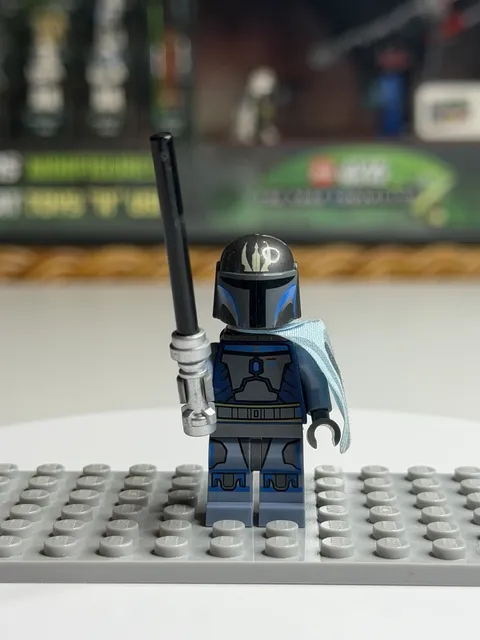 LEGO Star Wars Pre Vizsla Minifigure SW0416 Clone Wars Mandalorian Darksaber
