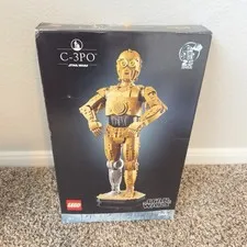 LEGO Star Wars C-3PO 75398 Complete Set 1138 Pieces NEW (Open Box,Sealed Legos)