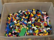LEGO Bulk 5 Pound Lots Of Random Assorted Lego Bricks Plates Pieces & More