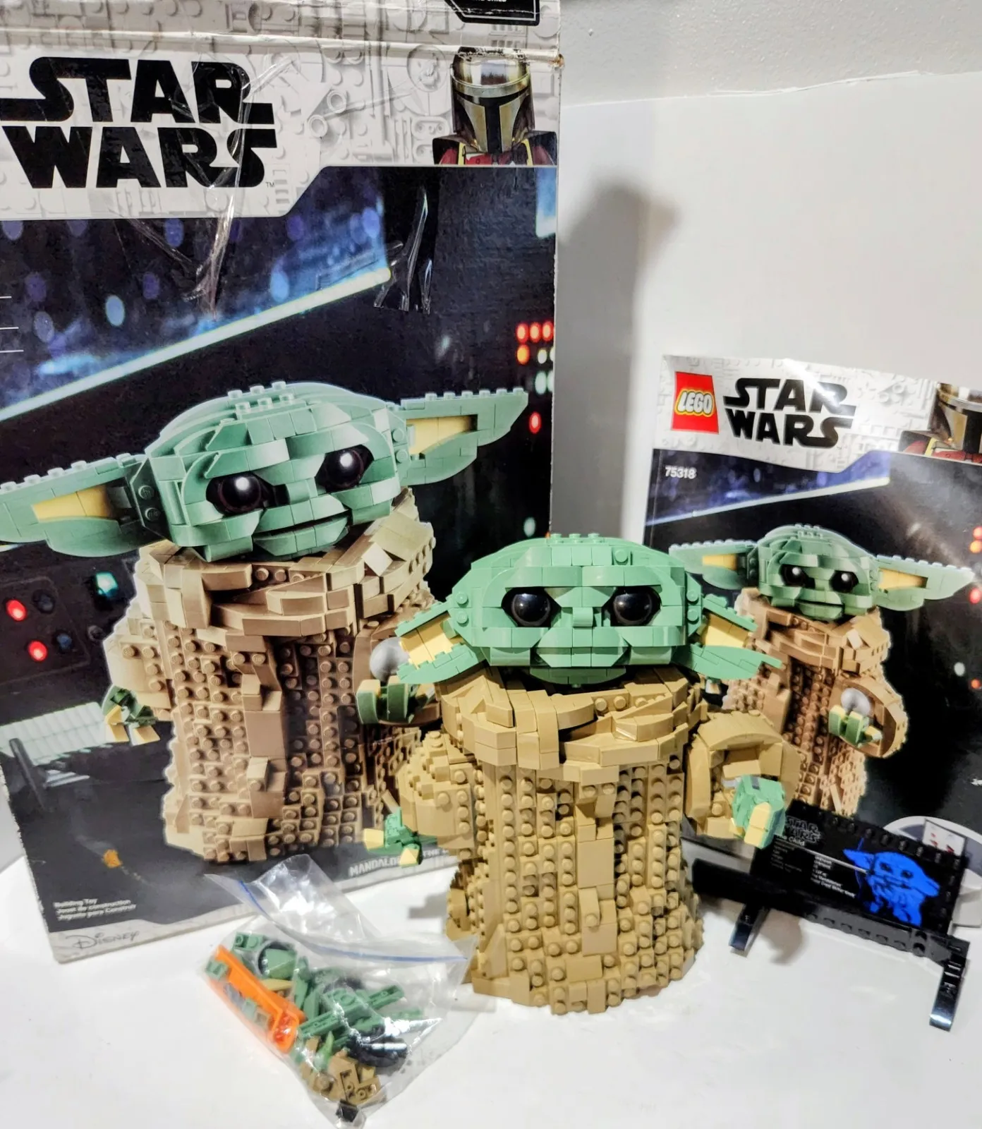 Lego 75318 The Child Complete/Near Complete Instruction Manual 1073 Pc Box READ