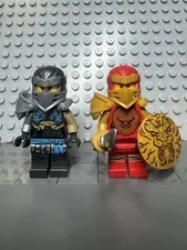LEGO Ninjago Hero Kai & Nya minifigures (Lot of 2) ( 71720, 71721 )