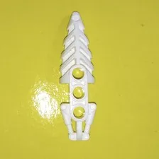 1 White 50858 Bionicle Lego Visorak Foot w 3 pin holes Genuine Parts WYSIWYG IRL